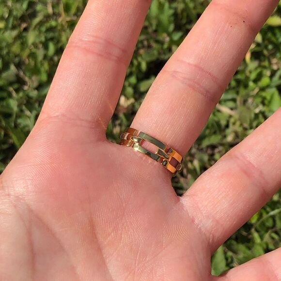 New! “Samantha” Gold Ring  - Picture 3 of 4